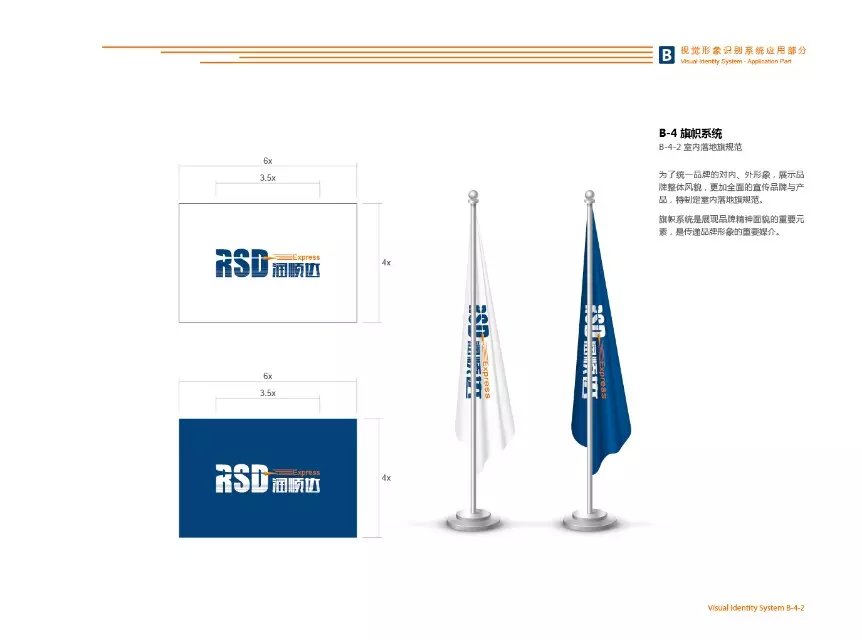 润顺达国际快递 标志设计 VI设计